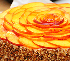 Feature – Peach Cake